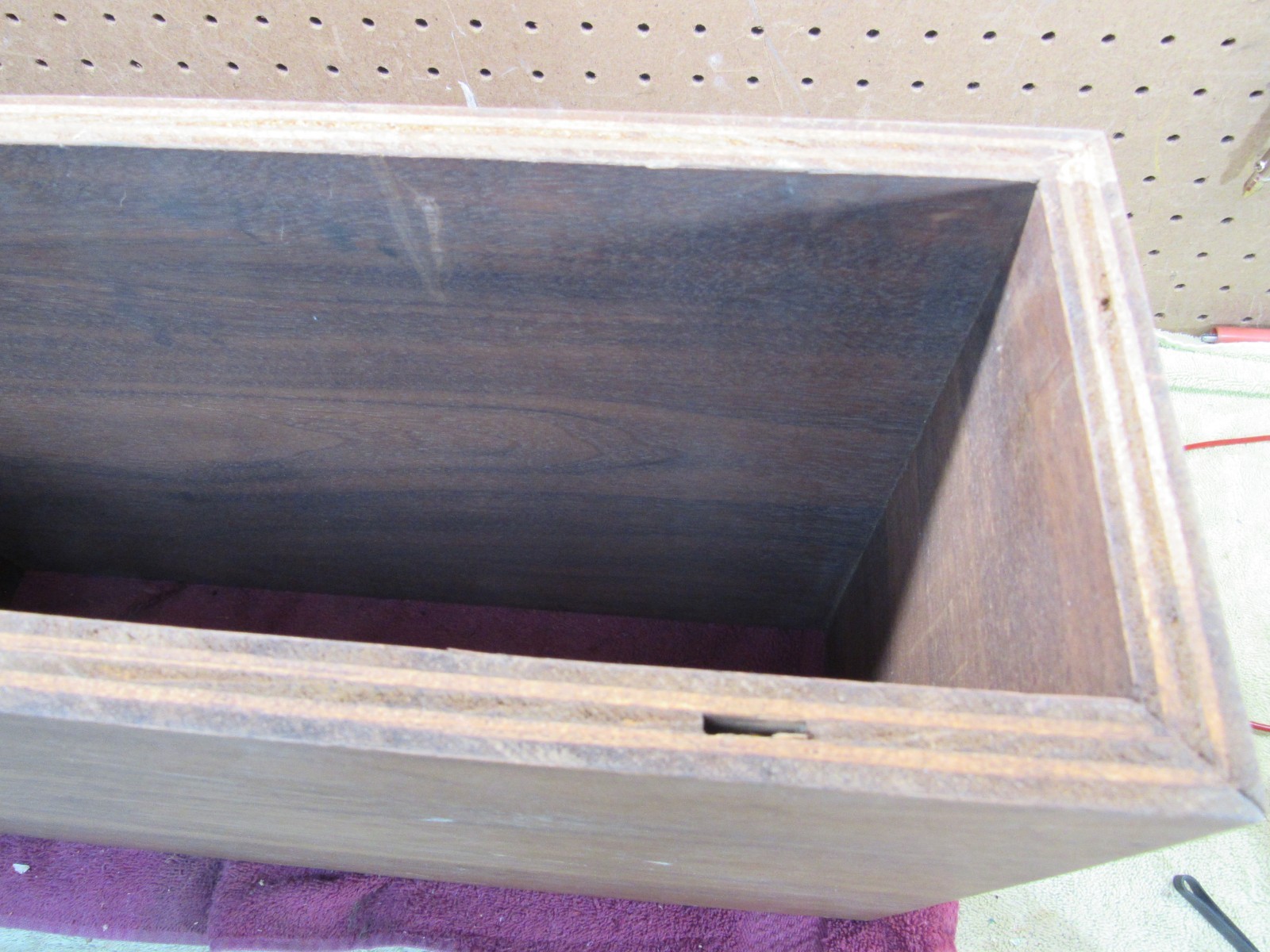 Vintage Stereo Radio Hi-Fi Wood Cabinet Mcintosh Fisher Scott 17″x4.5″