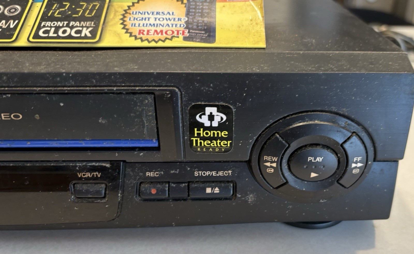 Panasonic VCR Plus PV-V4601 4 Head Hi-Fi Stereo Omnivision No Remote, Tested