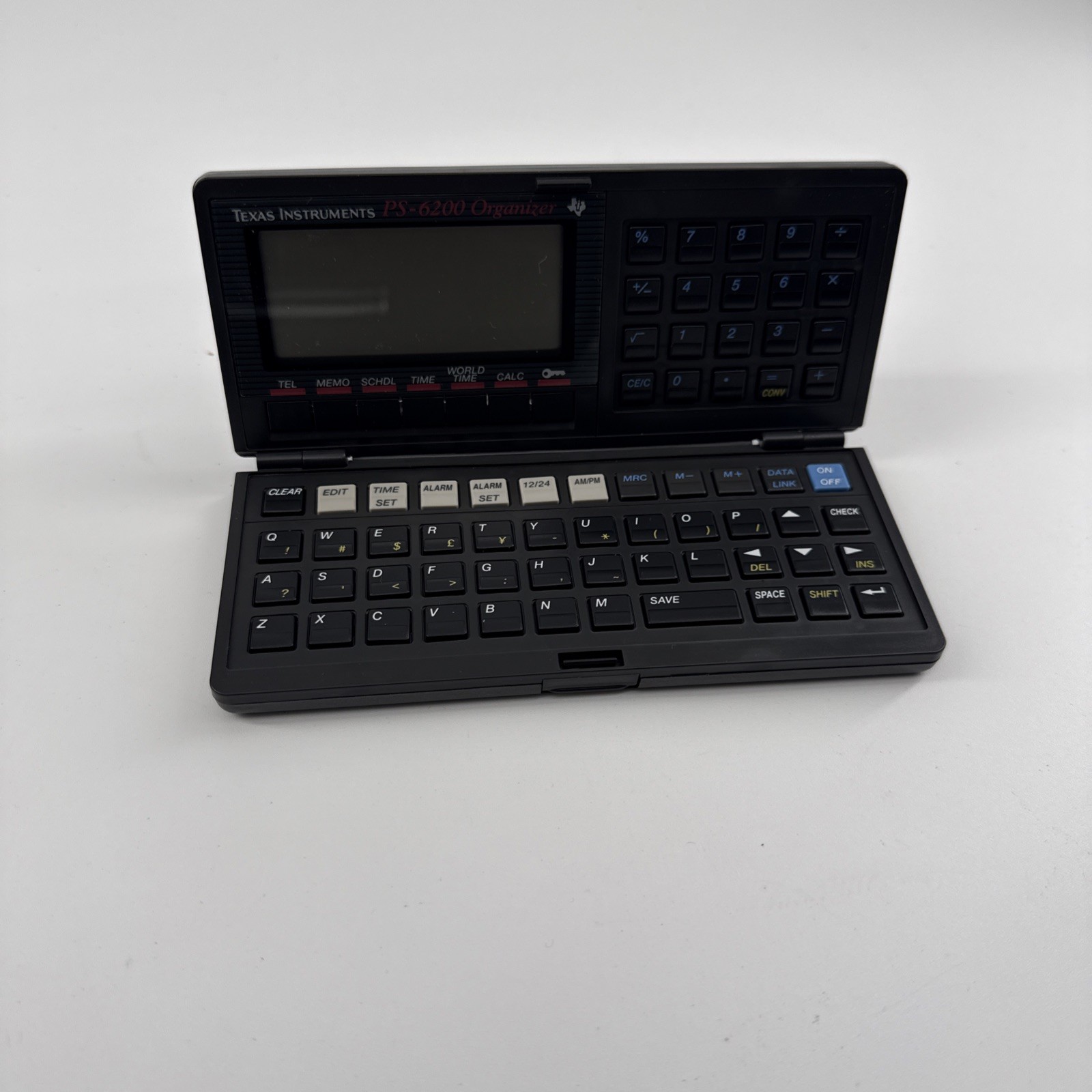 MINT Texas Instruments PS-6200 Portable PDA Pocket Computer Calculator Organizer