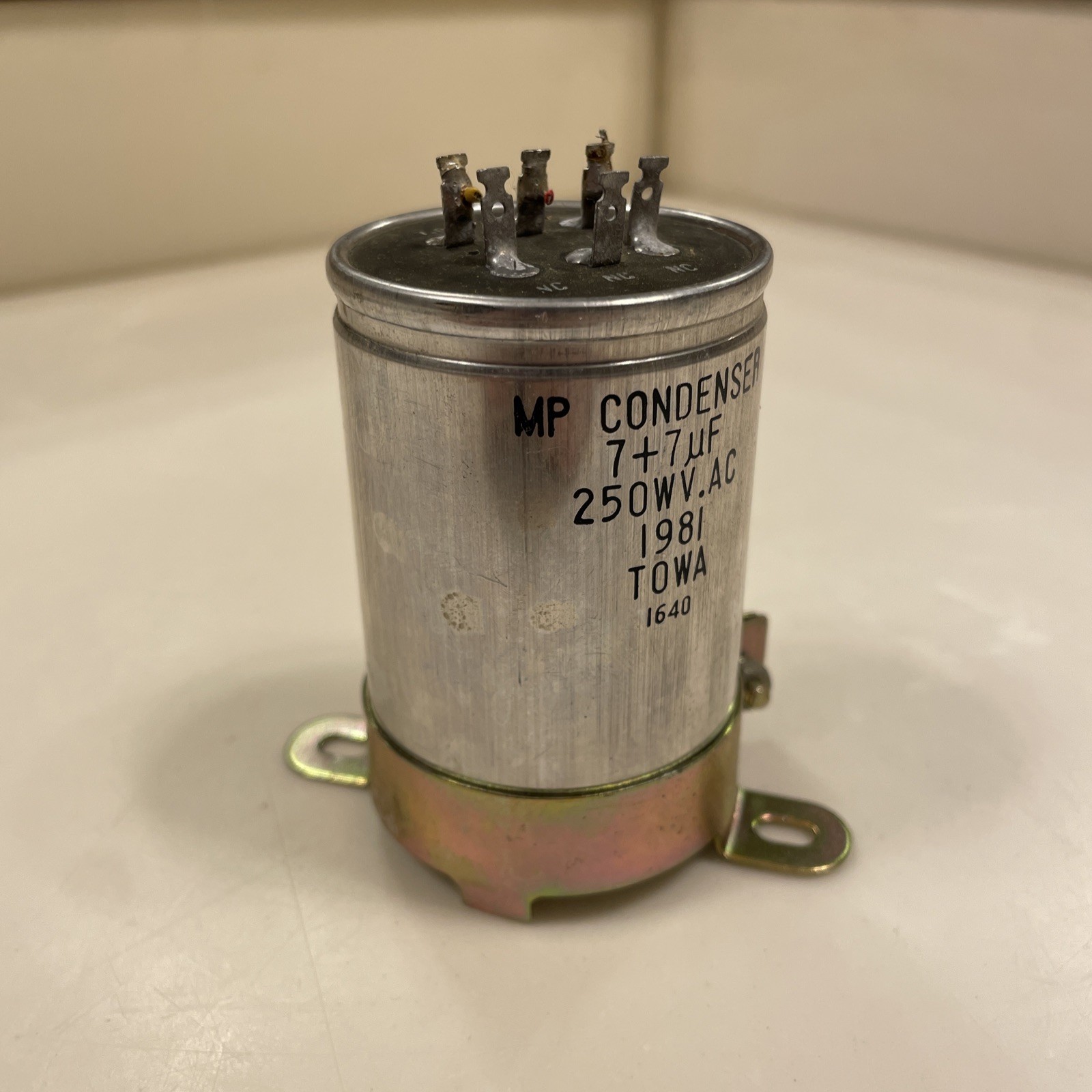 Teac A-3440 MP Condenser 250WV AC 7+7uF Replacement