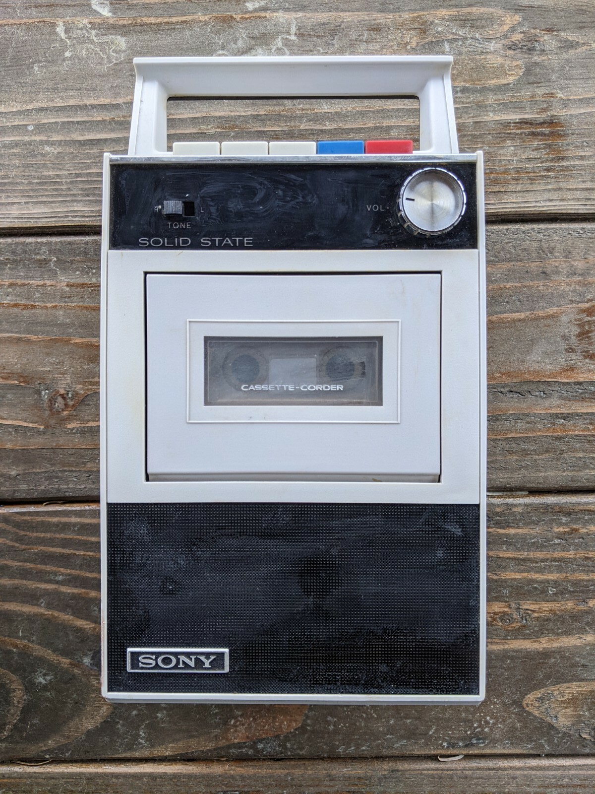 Vintage SONY Tape order TC-18 w/ Case