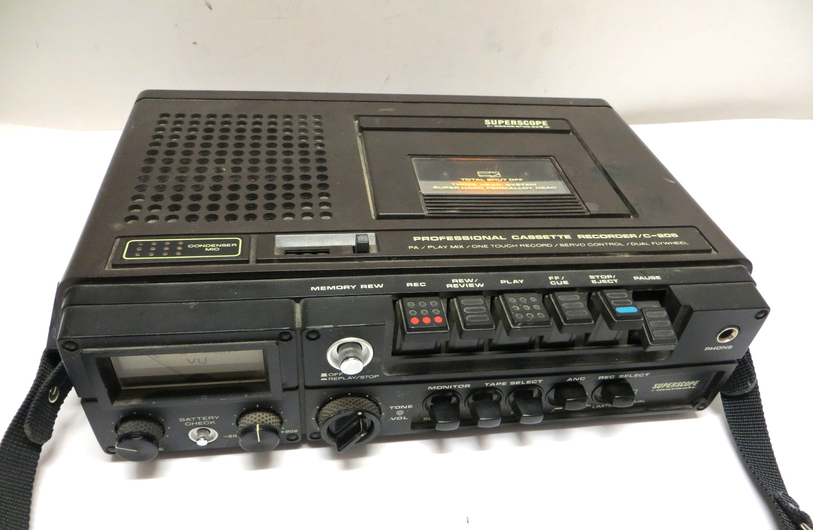 Marantz Superscope C-205 Professional Cassette Recorder Player Desktop Vintage