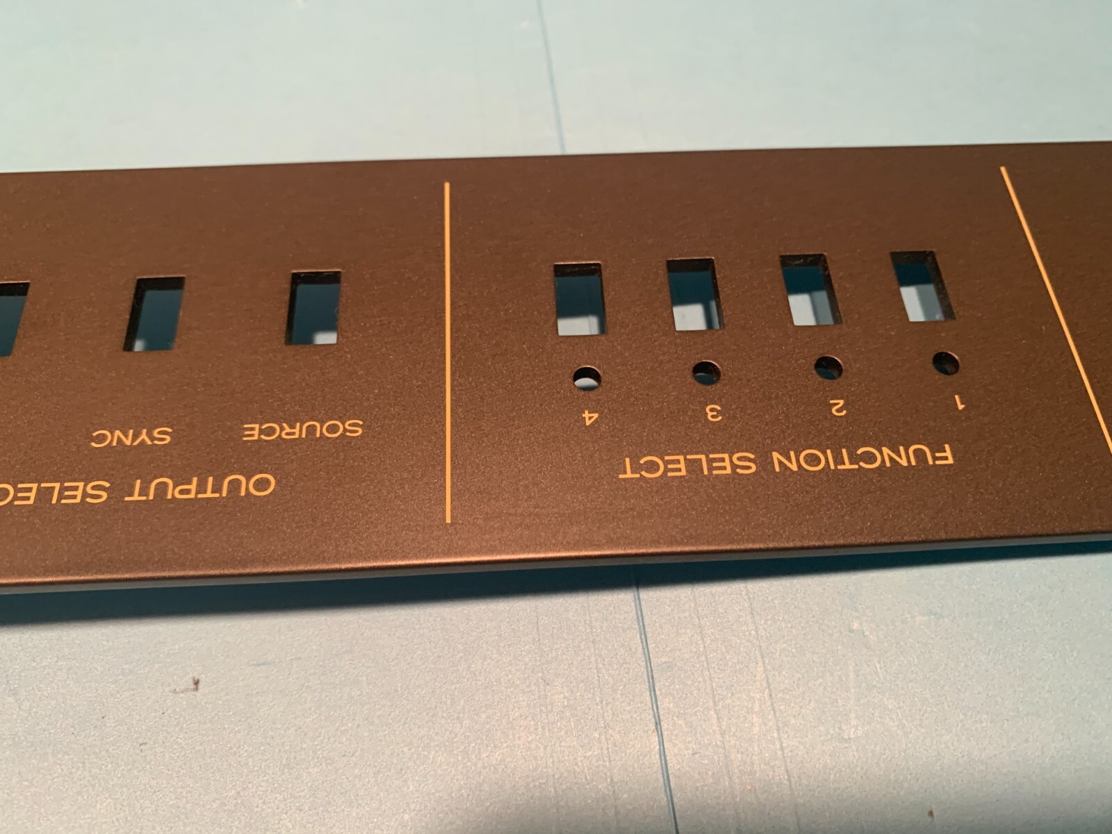 Teac A-3440 Reel To Reel Player Parting Out – Faceplate