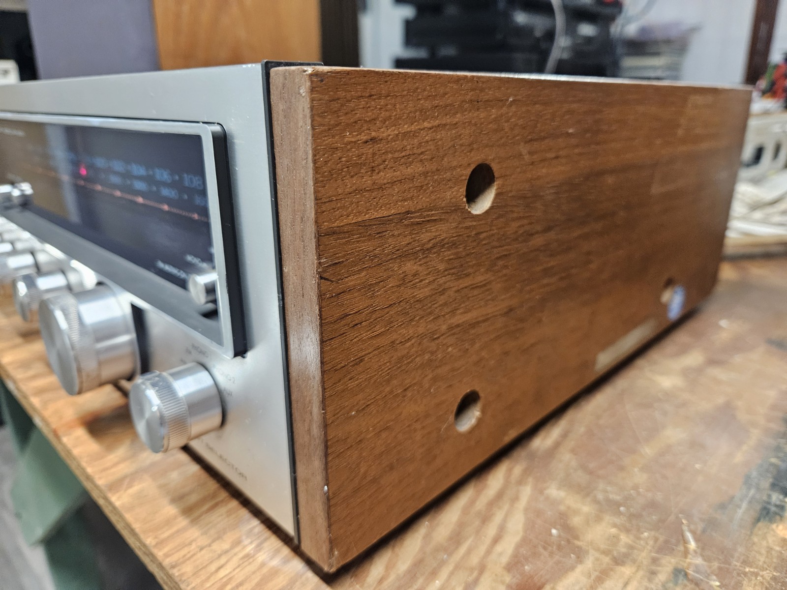 Kenwood KR-4600 Receiver – Tested Working Well- Sounding Great.