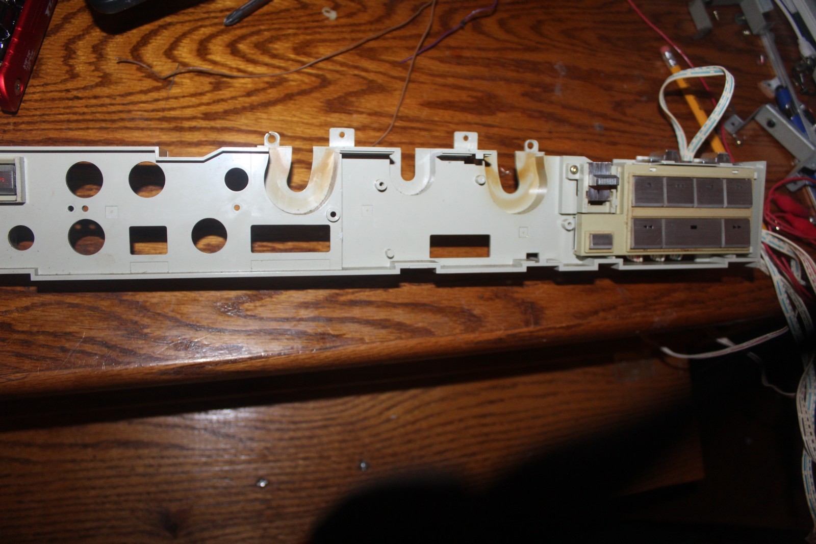 akai gx-77 reel to reel tape recorder internal board with keypad