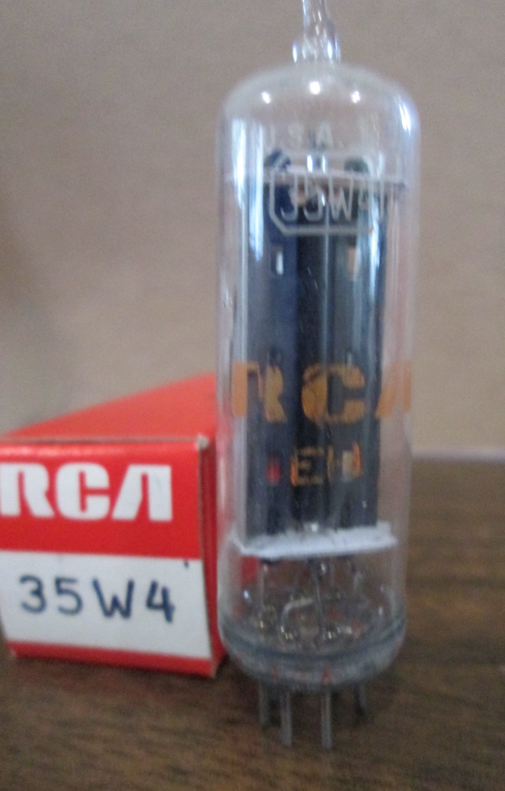 NEW RCA 35W4 HiFi Ham Radio Amp Vacuum Tube IOB
