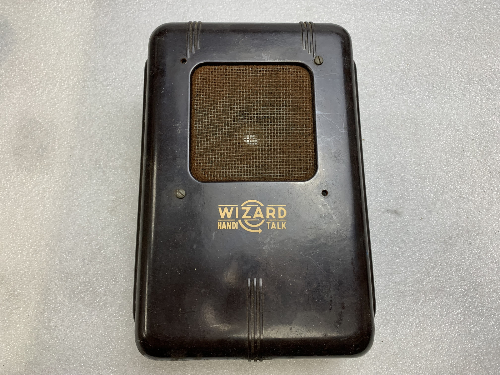 VINTAGE Wizard Bakelite Model D2606 Handi Talk Intercom Western Auto Supply 1940
