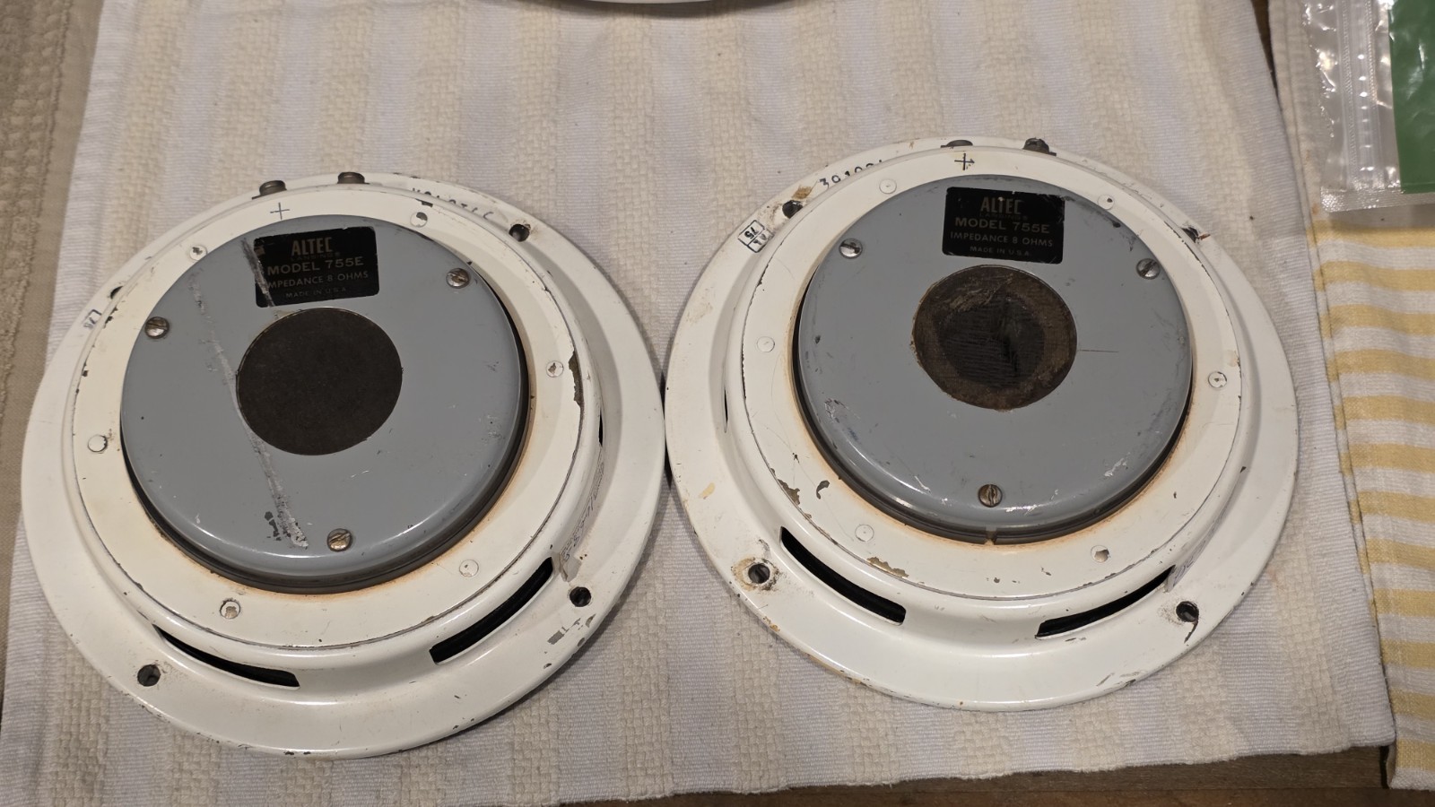 PAIR ALTEC 755 E FULL RANGE SPEAKERS WESTERN ELECTRIC