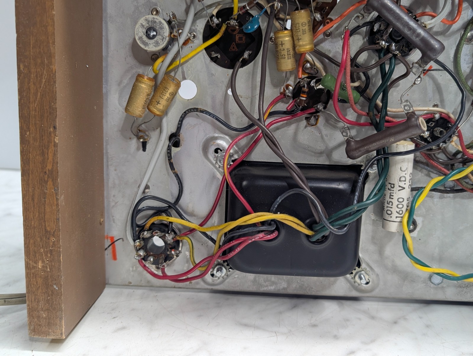 Vintage Tube Electronics Chassis Amplifier Power Supply Project 22X624E Untested