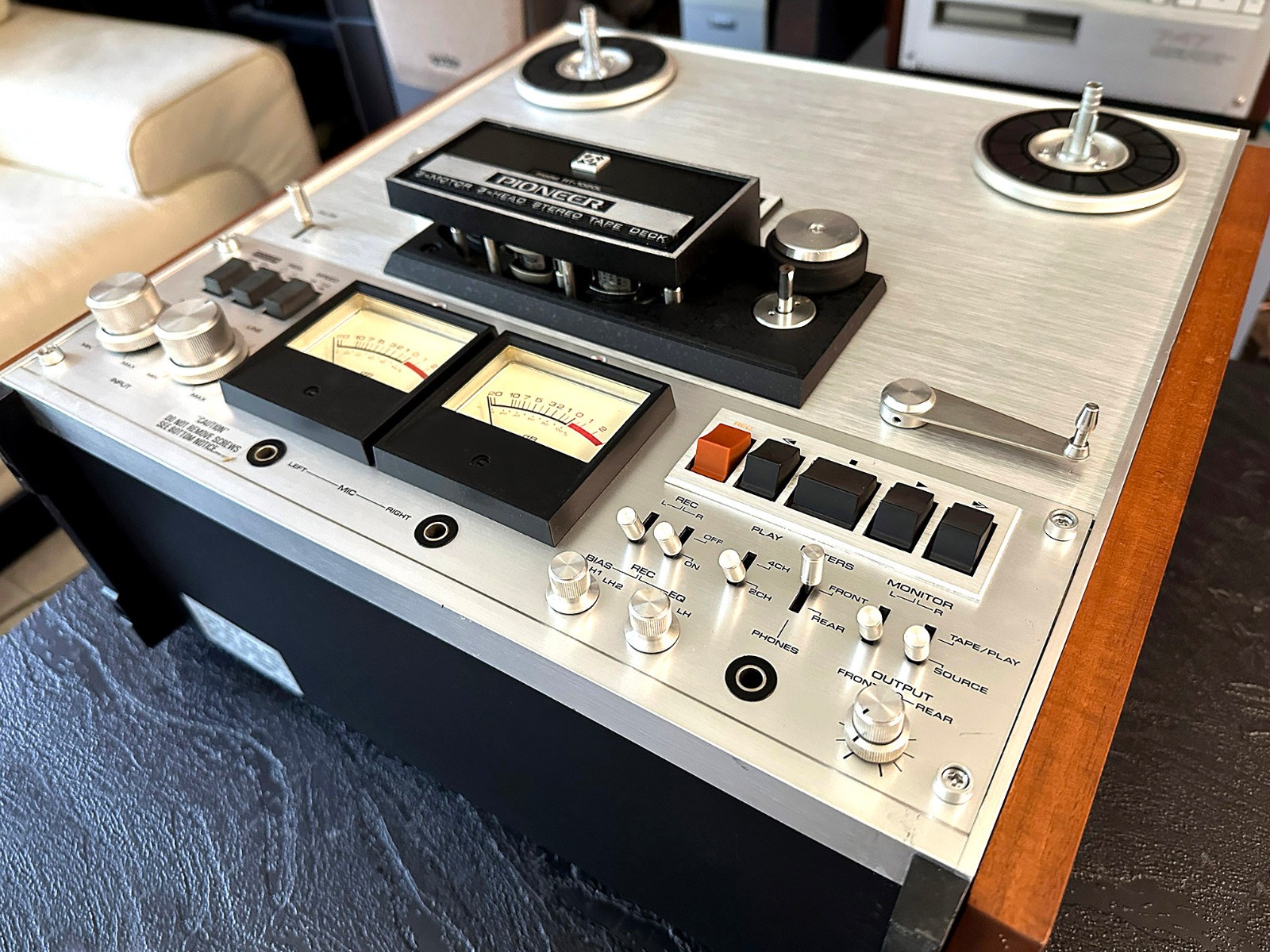 Pioneer RT-1020L Reel to Reel Pro 2/4 Channel Full Serviced + 30-Day Guarantee