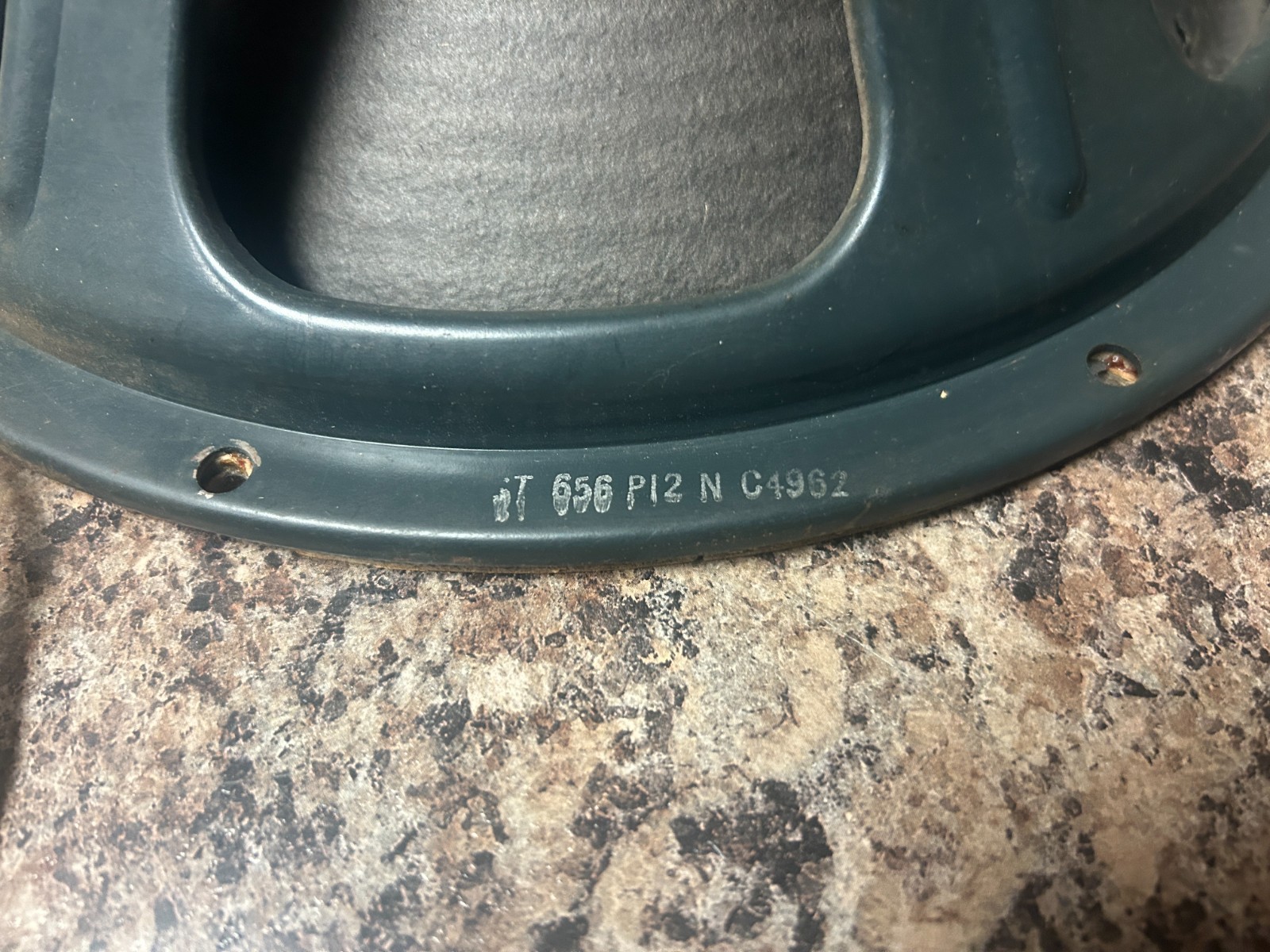 VINTAGE JENSEN P12N 12″ ALNICO-5 INSTRUMENT SPEAKER DRIVER 1957