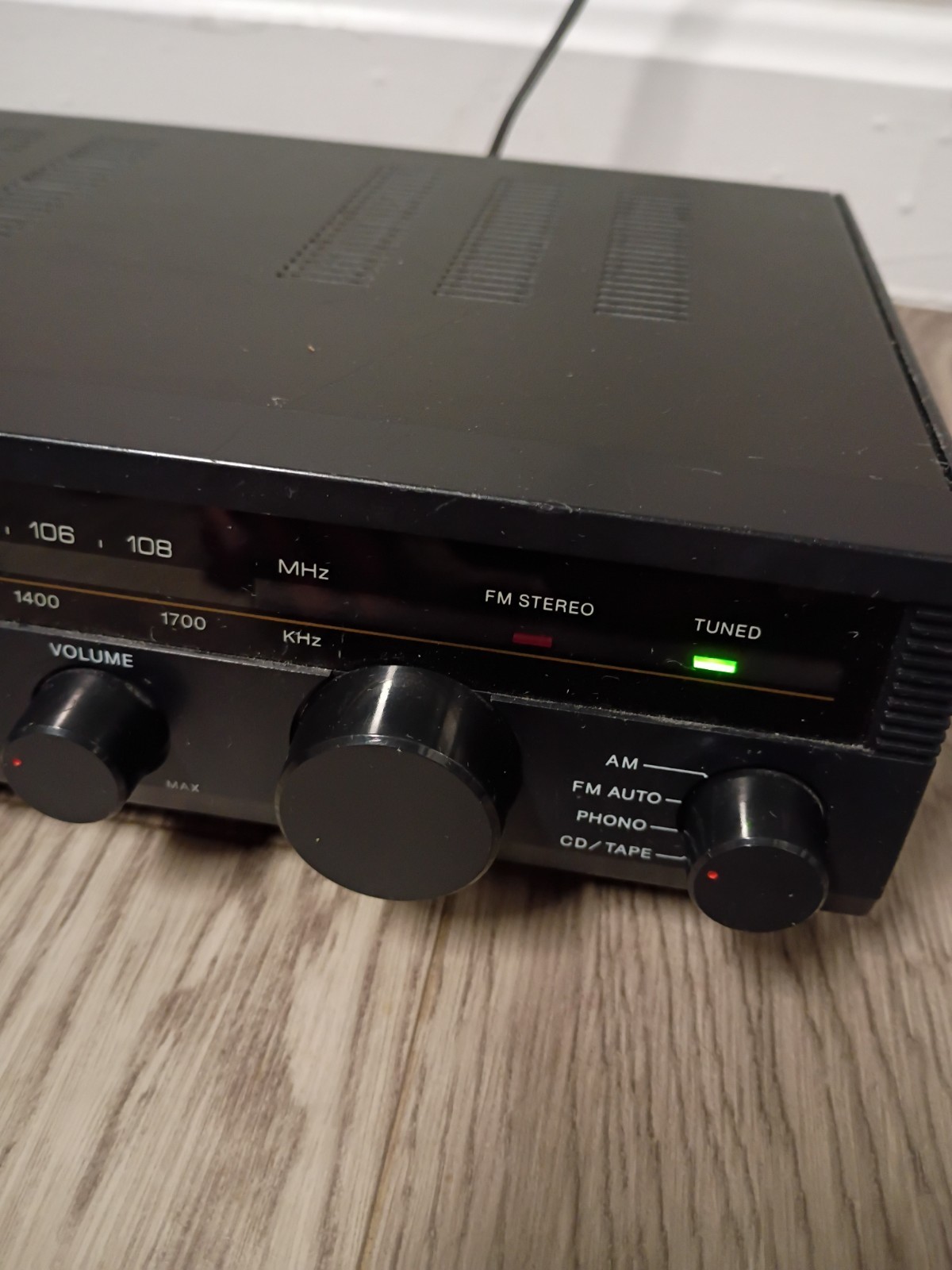 OPTIMUS STA-20 AM/FM STEREO RECEIVER 31-1979 TESTED FULLY NO REMOTE