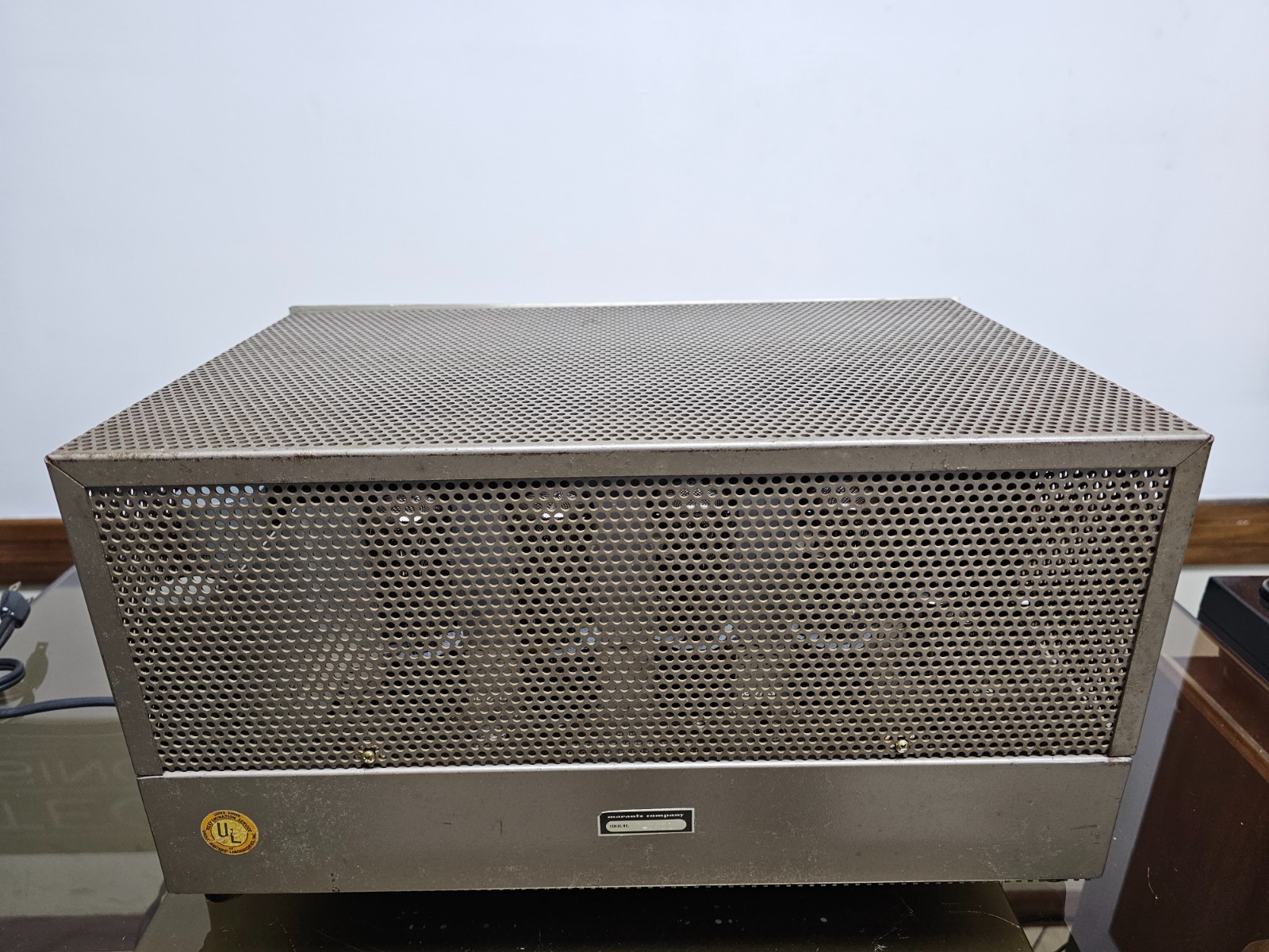 Marantz Model 9 Stereophonic Tube Power Amplifier Pair Untested