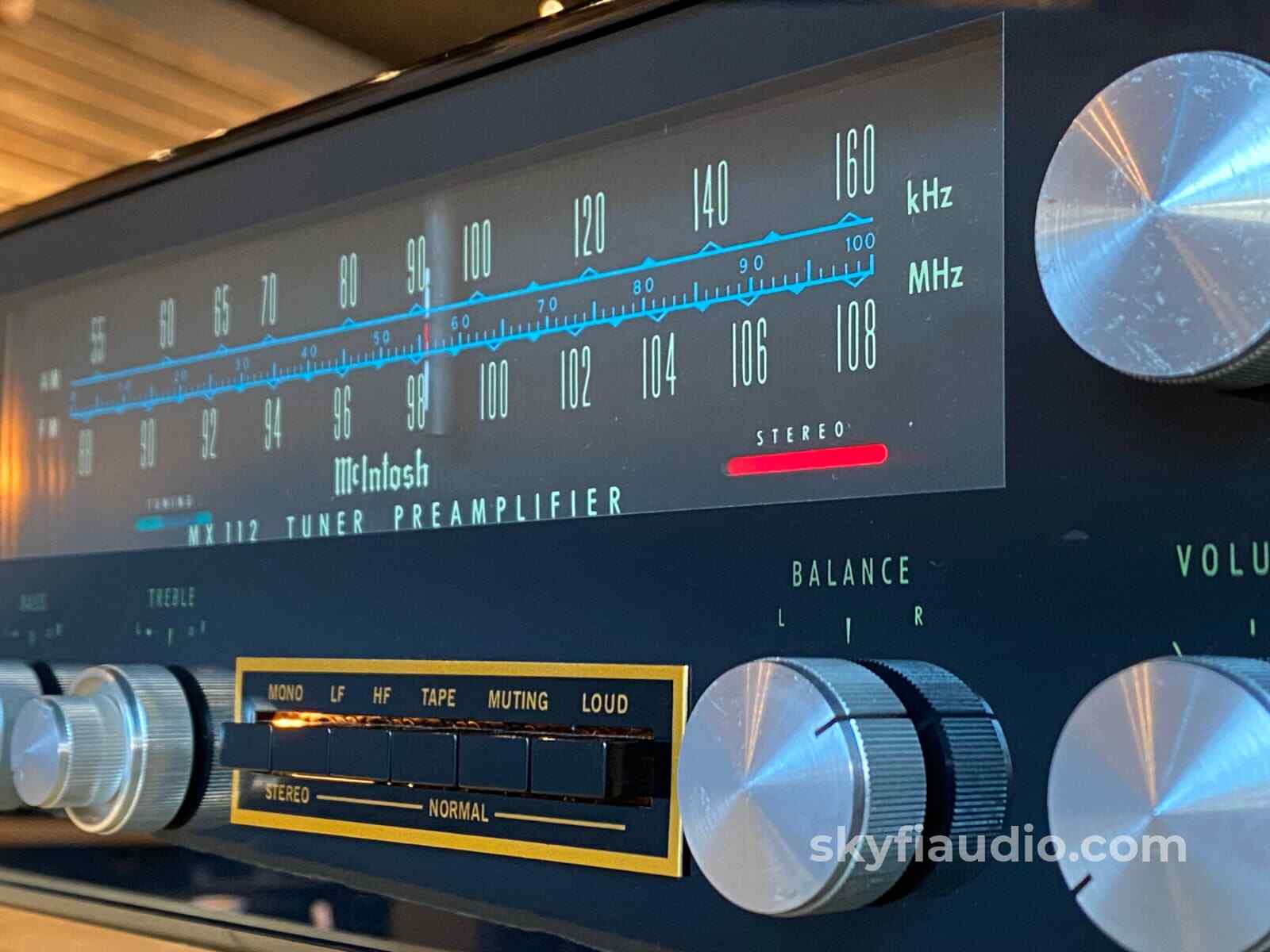McIntosh MX112 Vintage Preamp from ABKCO Music – THE ROLLING STONES and MORE!