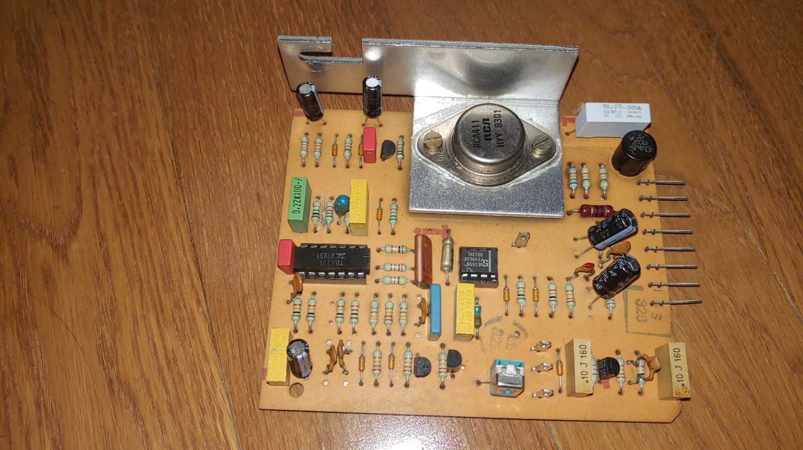 Revox B77/ PR99 reel tape deck Capstan motor drive board ( recapped )