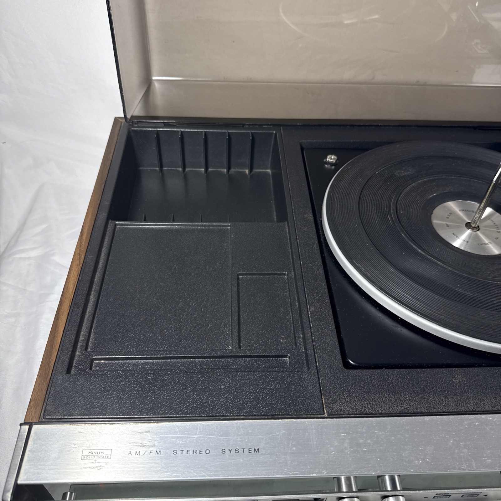 VINTAGE SEARS AM FM RECORD Stereo System 8 Track PLAY/RECORD Player