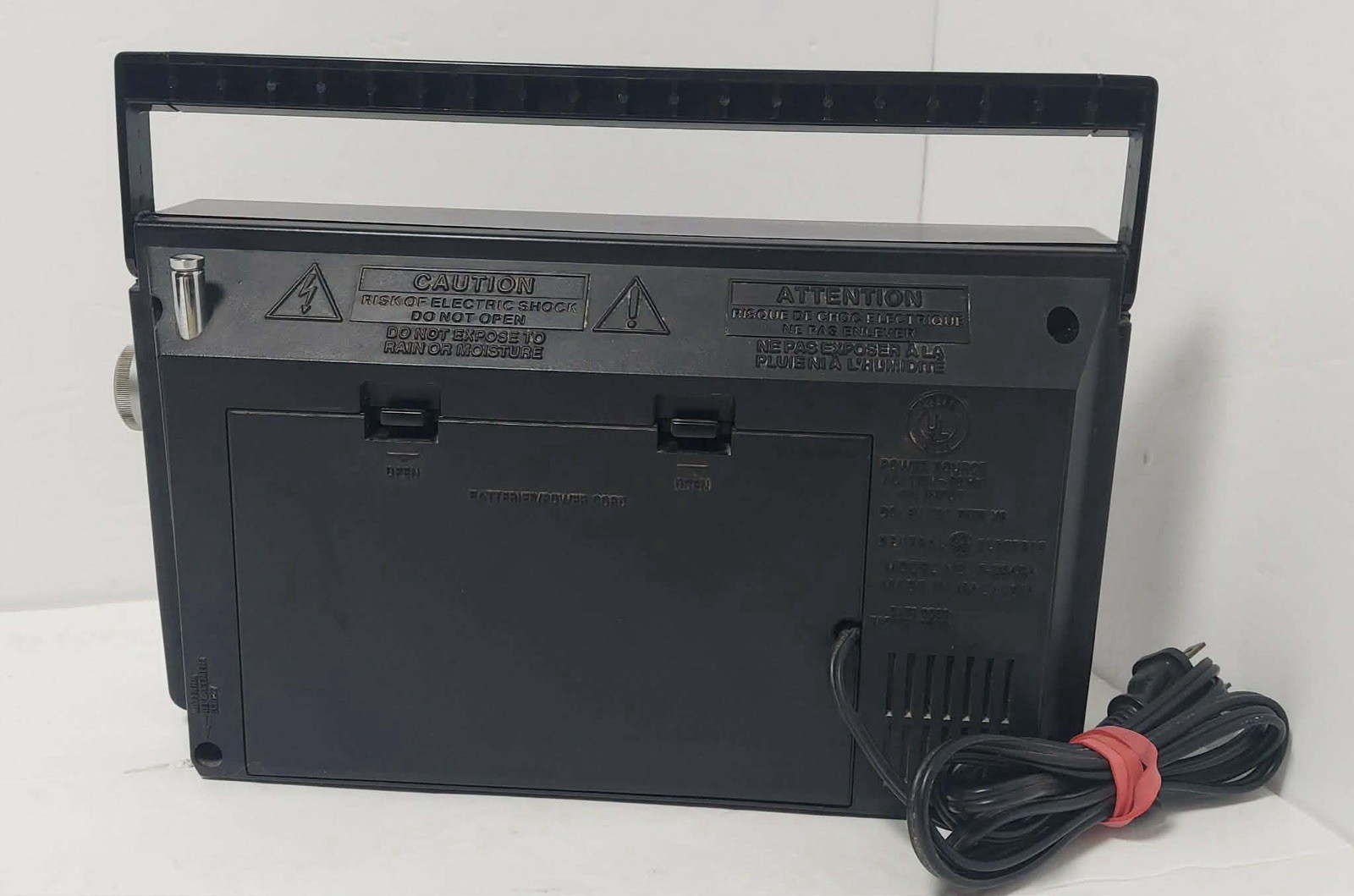 GE 7-2945A 4-Band TV/Weather/AM/FM Radio Tested Working