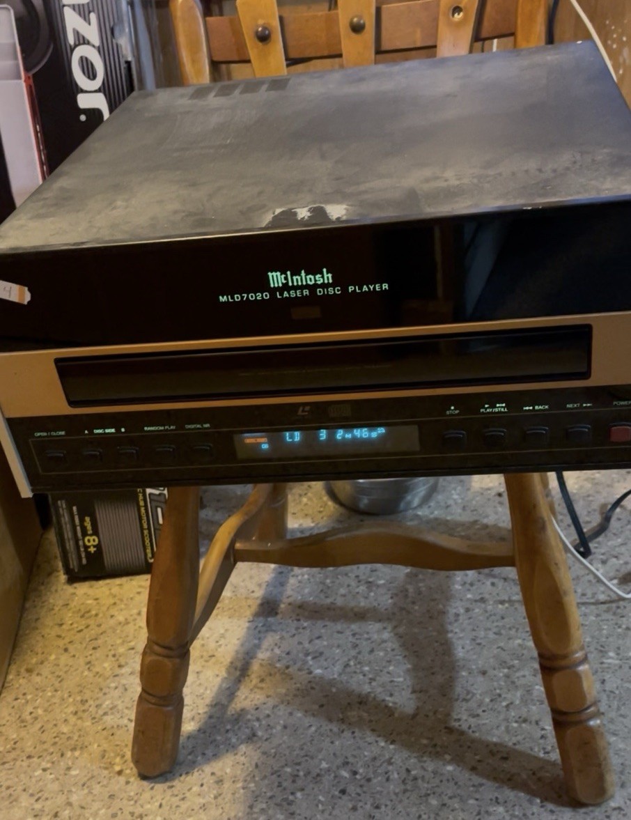 McIntosh MLD7020 Laserdisc Player RARE Tested!!!