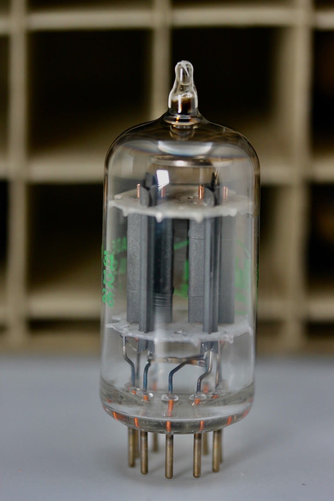 NOS SYLVANIA USA BALDWIN BRAND 12AU7 ECC82 MATCHED-TRIODE AMPLITREX TESTED TUBE
