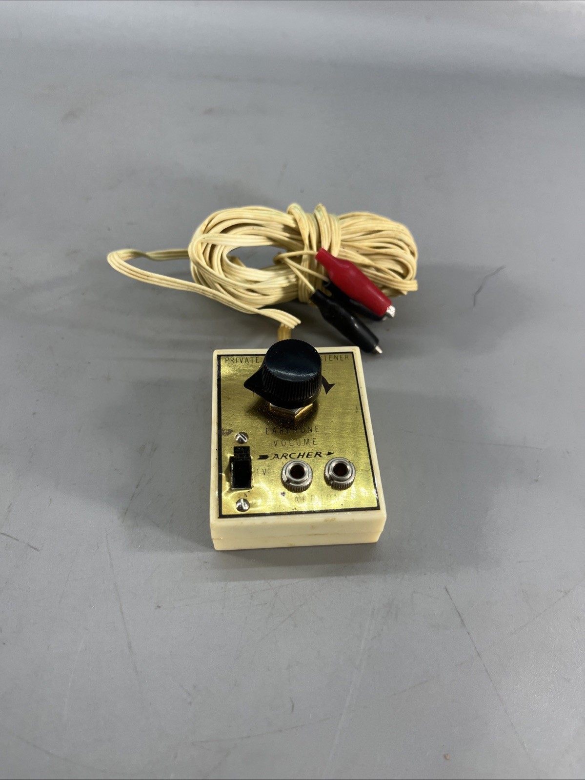 VTG AudioTex Remote Sound Control Earphones GC Electronic Personal Listening