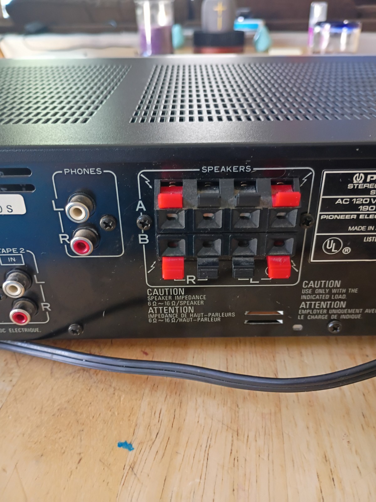 Pioneer SA-950 Stereo Amplifier Non Switching Amp Vintage