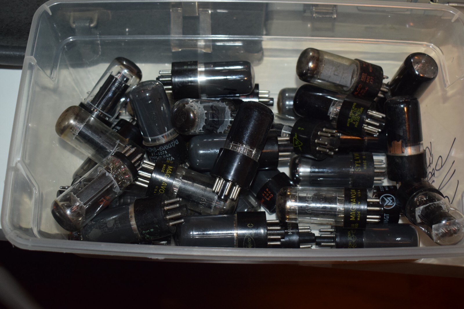 1950s-70s 6V6GT VINTAGE TUBES – VARIOUS BRANDS – TUNG SOL, RCA, ETC. ALL TESTED