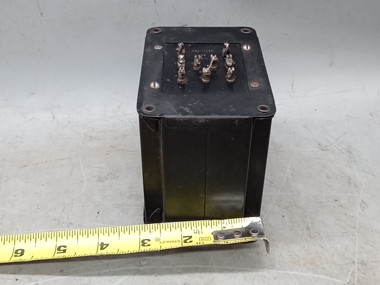 NRL-1448 Power Tube Amp Transformer 385-0-385 V 60 ma / 6.3 v at 3 amps
