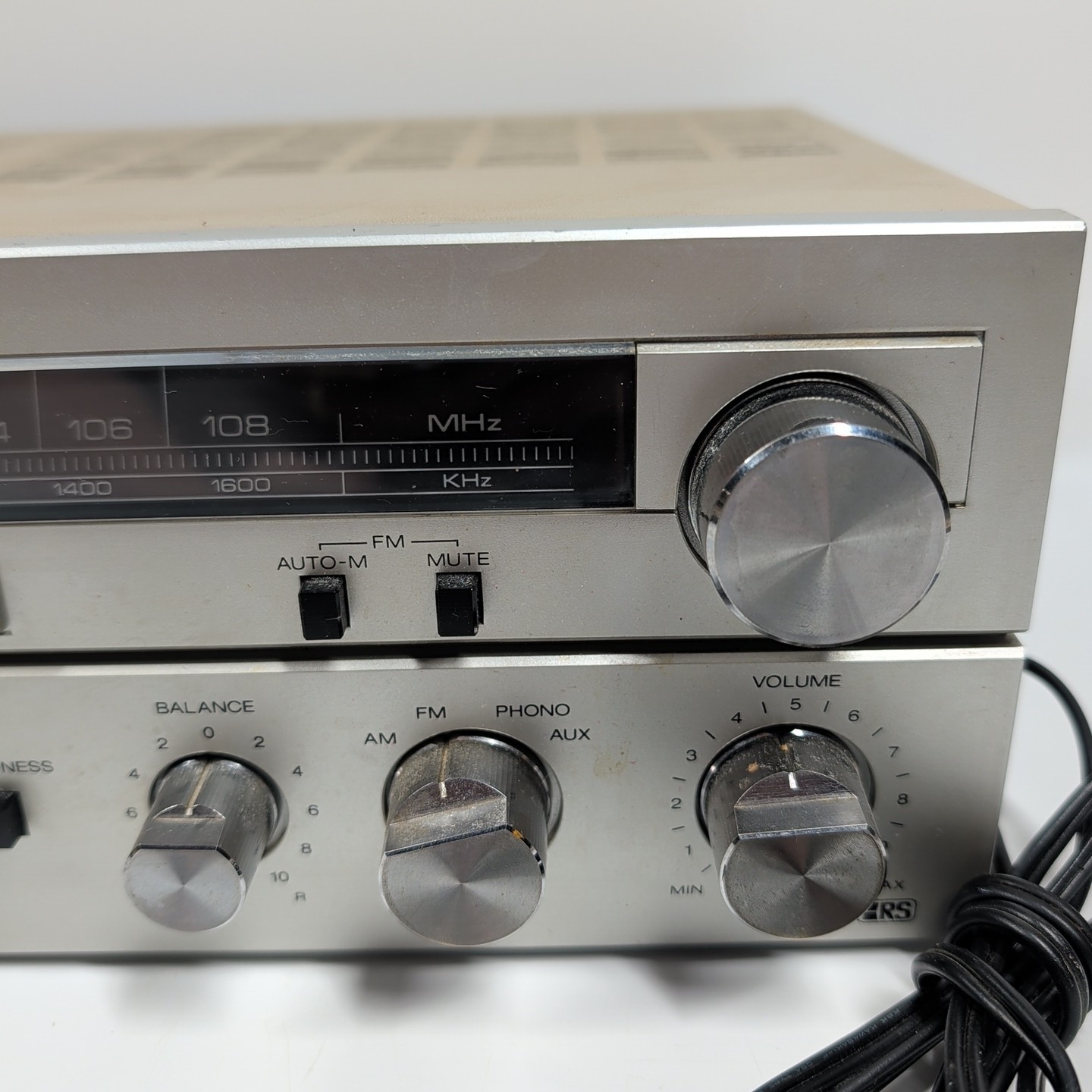 Realistic STA-204 AM/FM Stereo Receiver Vintage 1970s Radio Shack w/ Manual