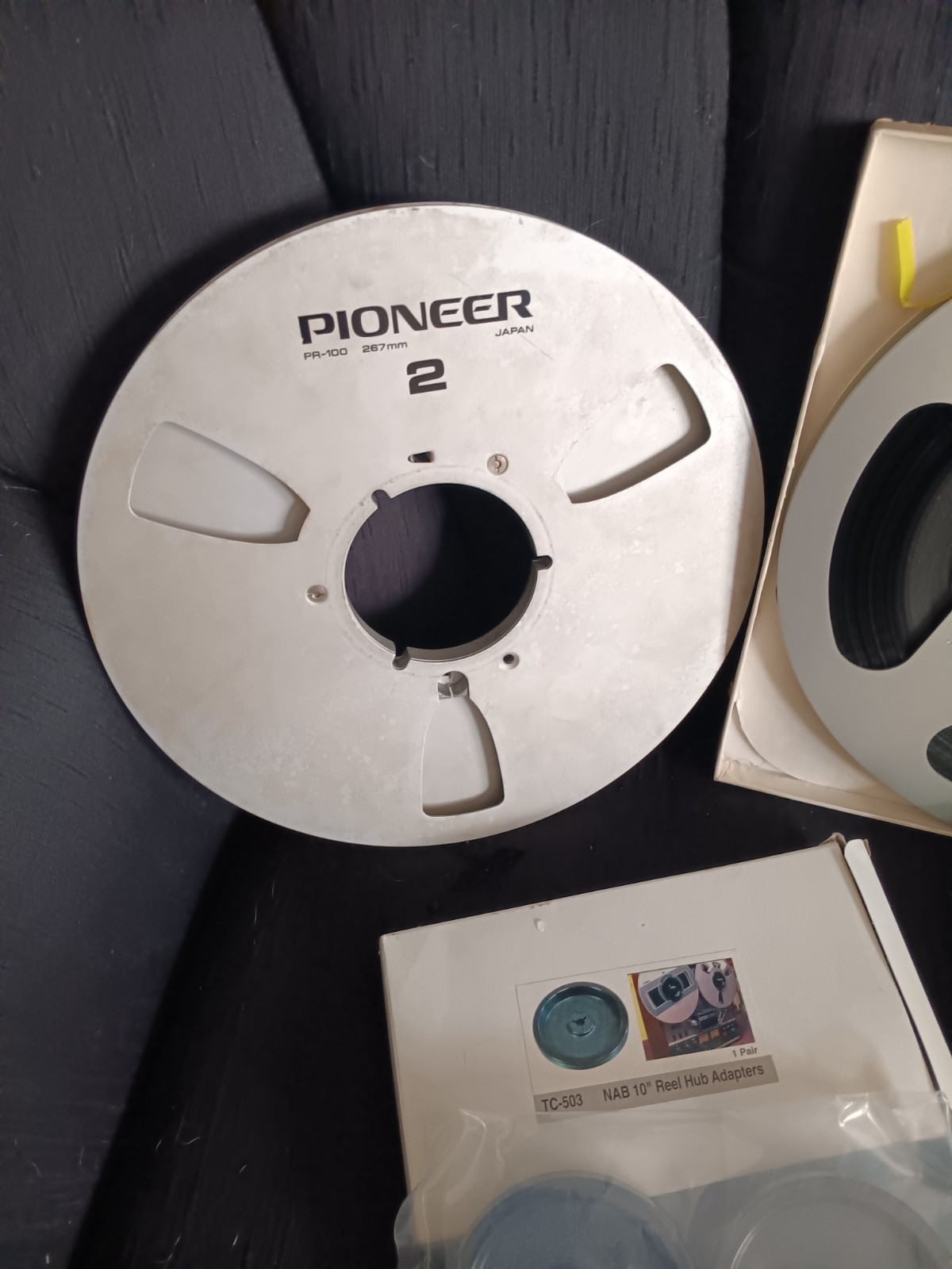 3M SCOTCH #207 TAPE REEL TO REEL LOT-PIONEER REEL TO REEL BLANK +PARTS-OFFERS??