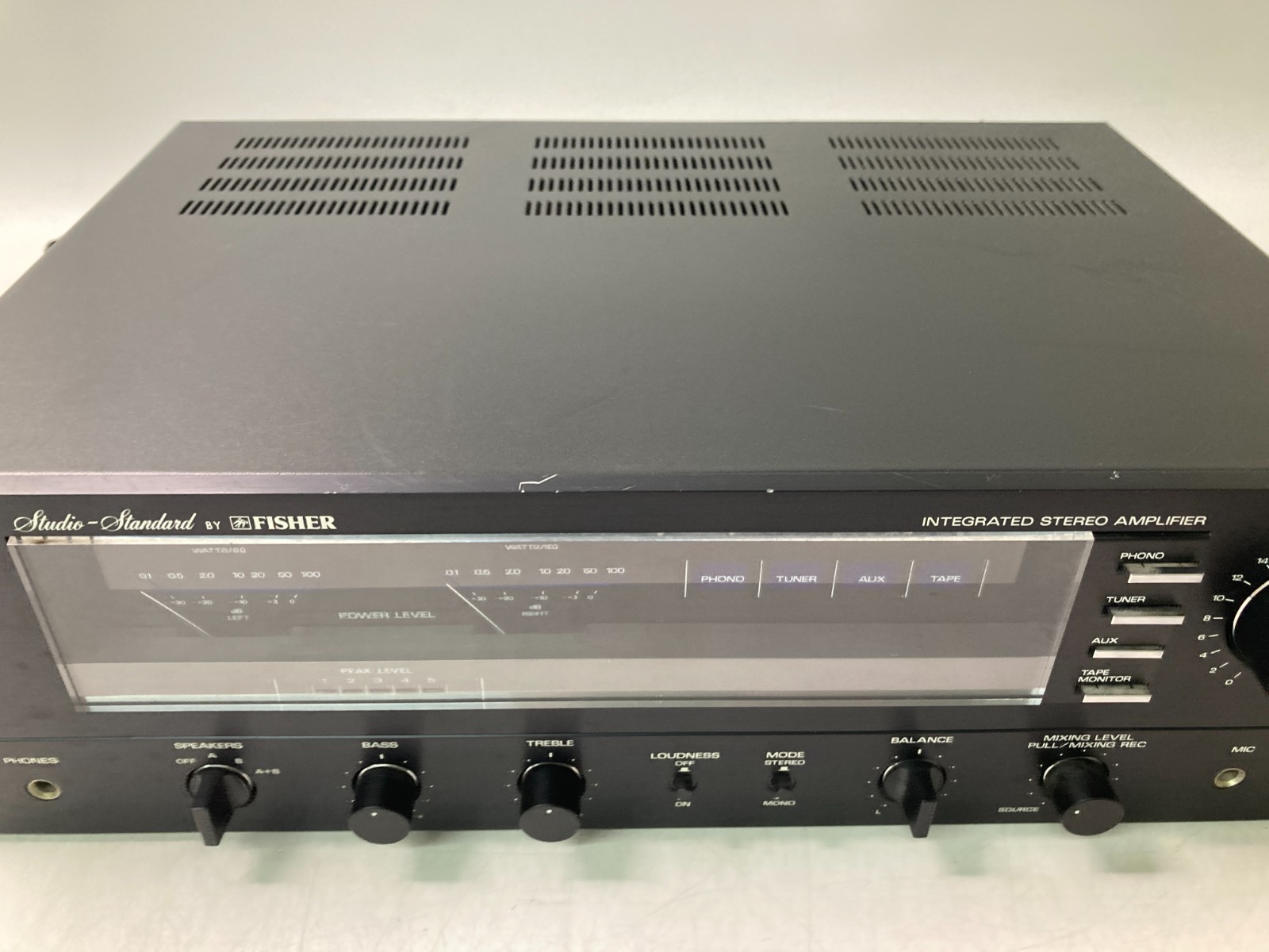 Vintage Fisher CA-880 Integrated Stereo Amplifier
