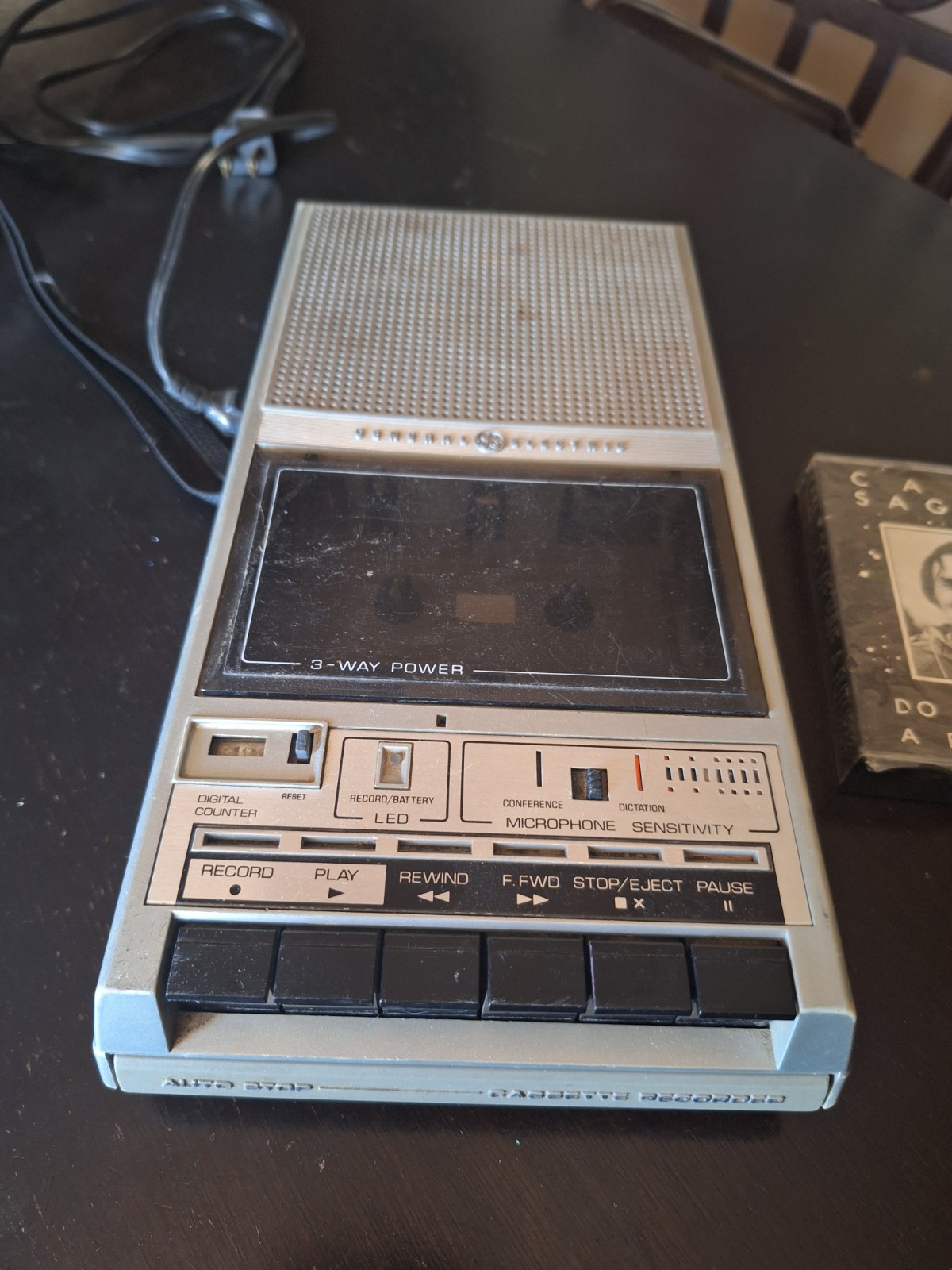 antique cassette recorder