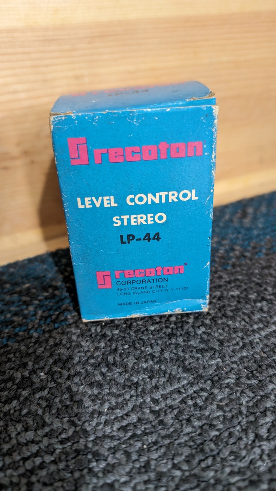 VINTAGE NEW OLD STOCK RECOTON LEVEL CONTROL STEREO # LP-44