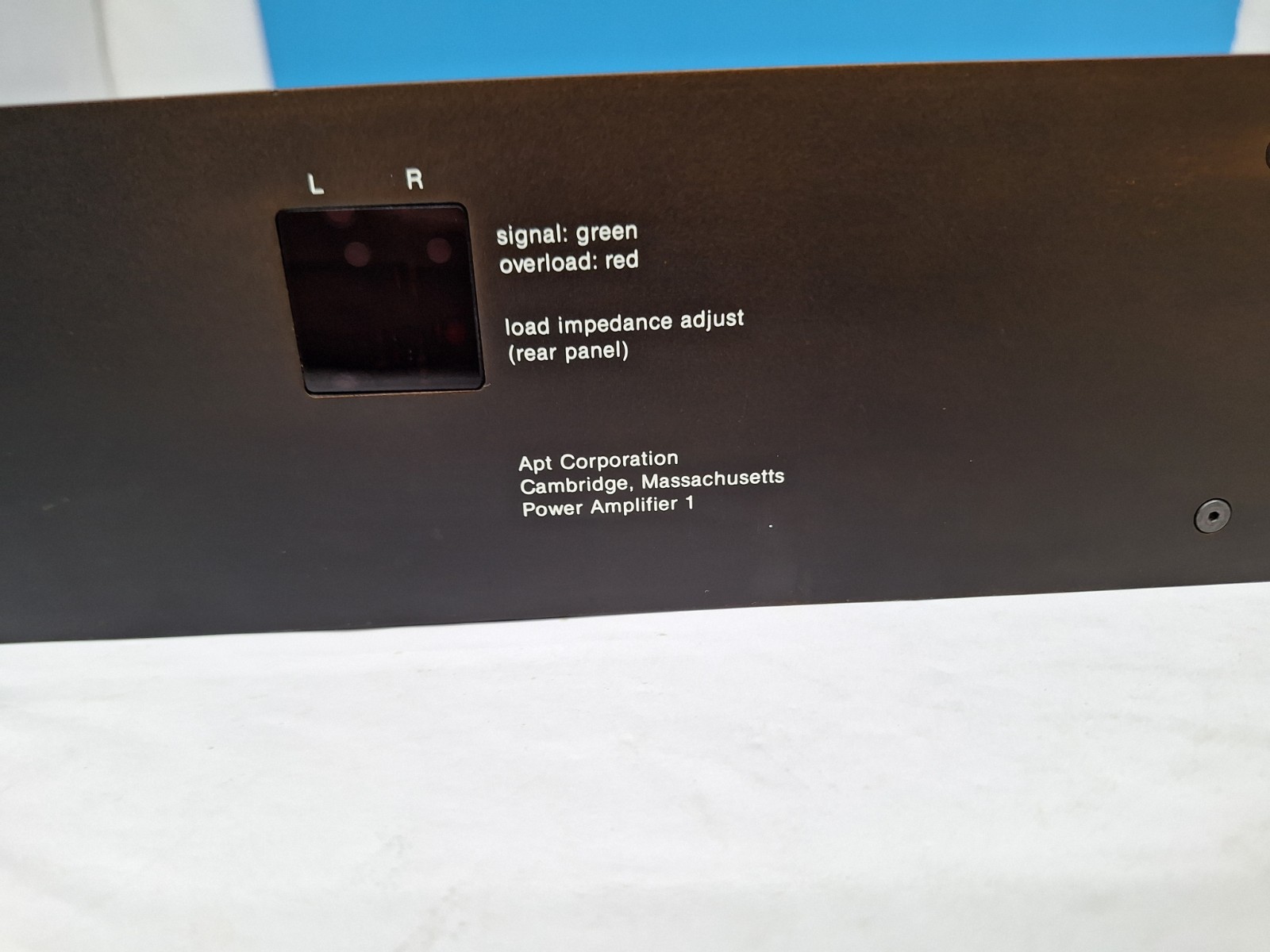 APT HOLMAN STEREO POWER AMPLIFIER APT-1