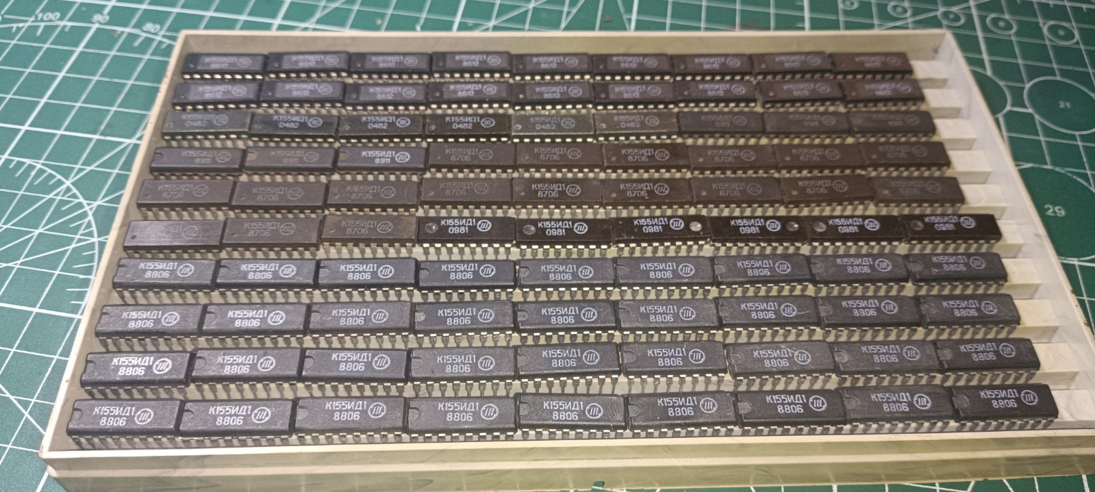 90 x K155ID1 – 74141 – SN74141N Nixie Tube Driver for in-8 in-14 in-18 NEW NOS ✅