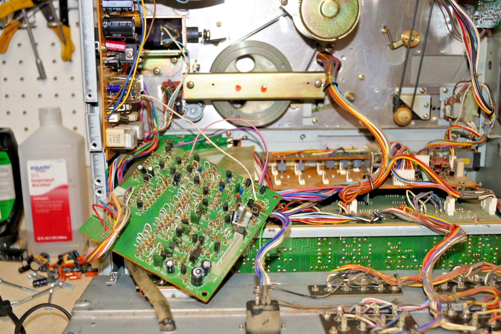 Serviced With Full Recap PRO Series Teac A-3440.READ&See Pictures Of Work Done.