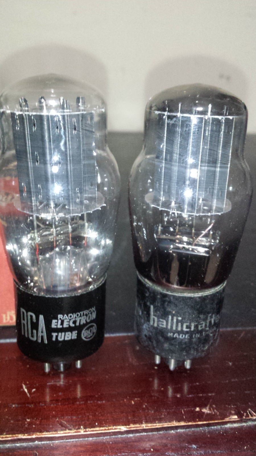 ⭐️TEST NEW NOS CLOSELY MATCHED PAIR RCA HALLICRAFTERS 5V4G GZ32 TUBE TV-7 Tested