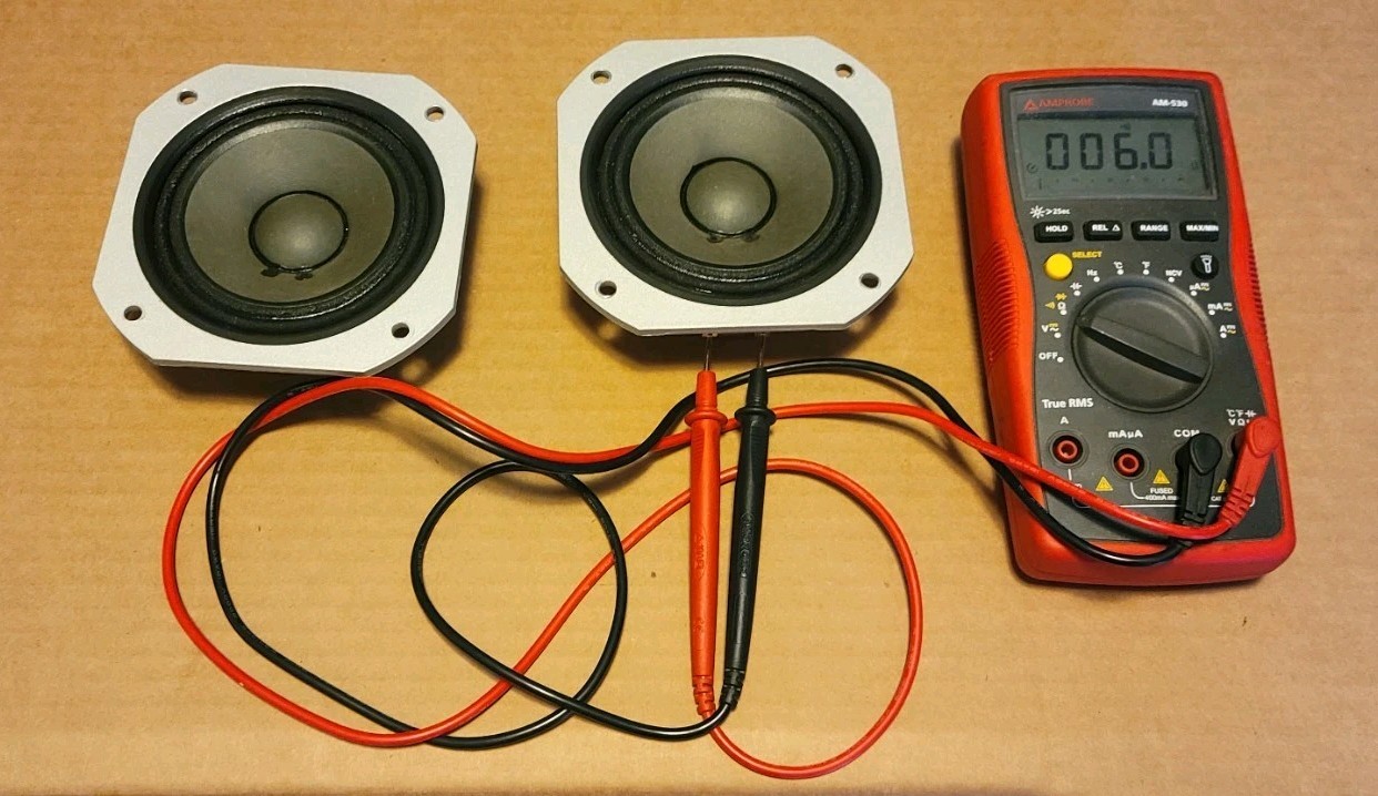 Vintage Pioneer HPM 60 HPM 100 Midrange Speaker 10-726B Matched PAIR / Tested