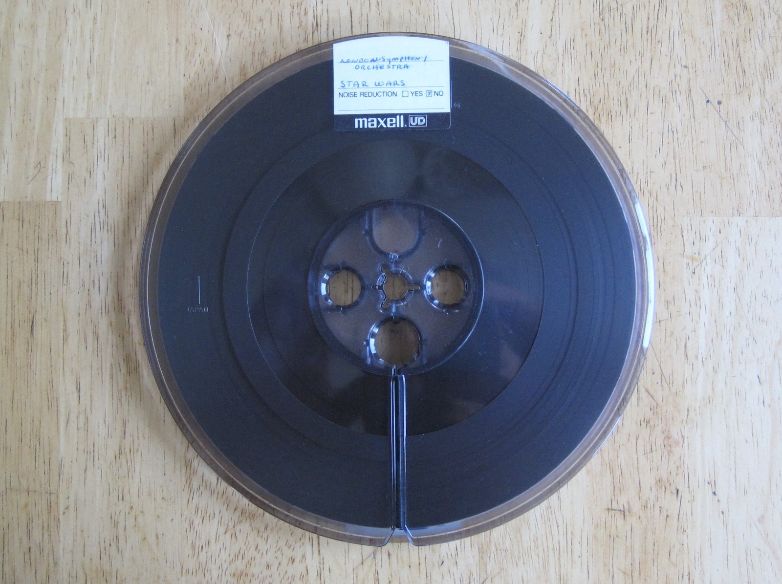 Maxell UD 35-90 Sound Recording Tape 7″ reel for Professional Use