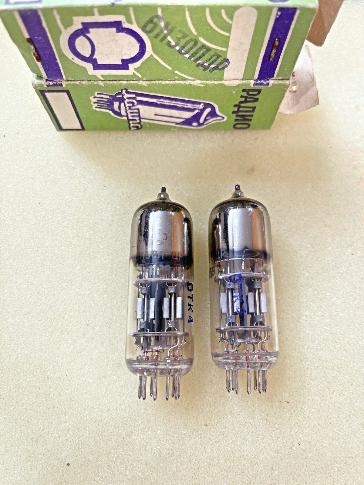 6n30p 6H30P-Dr P-73-A 1979 NOS NIB Sealed Open Super rare Matched Pair
