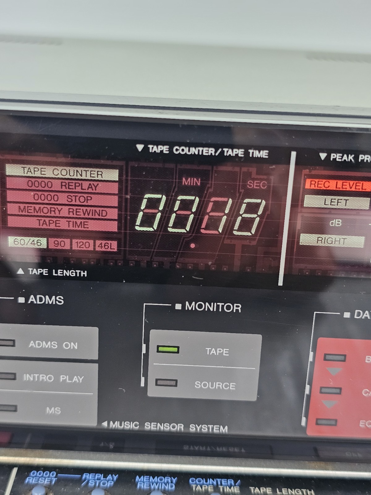 Rare-Vintage (New Other) Aiwa AD-F990U Audiophile Stereo Cassette Deck w/ Manual