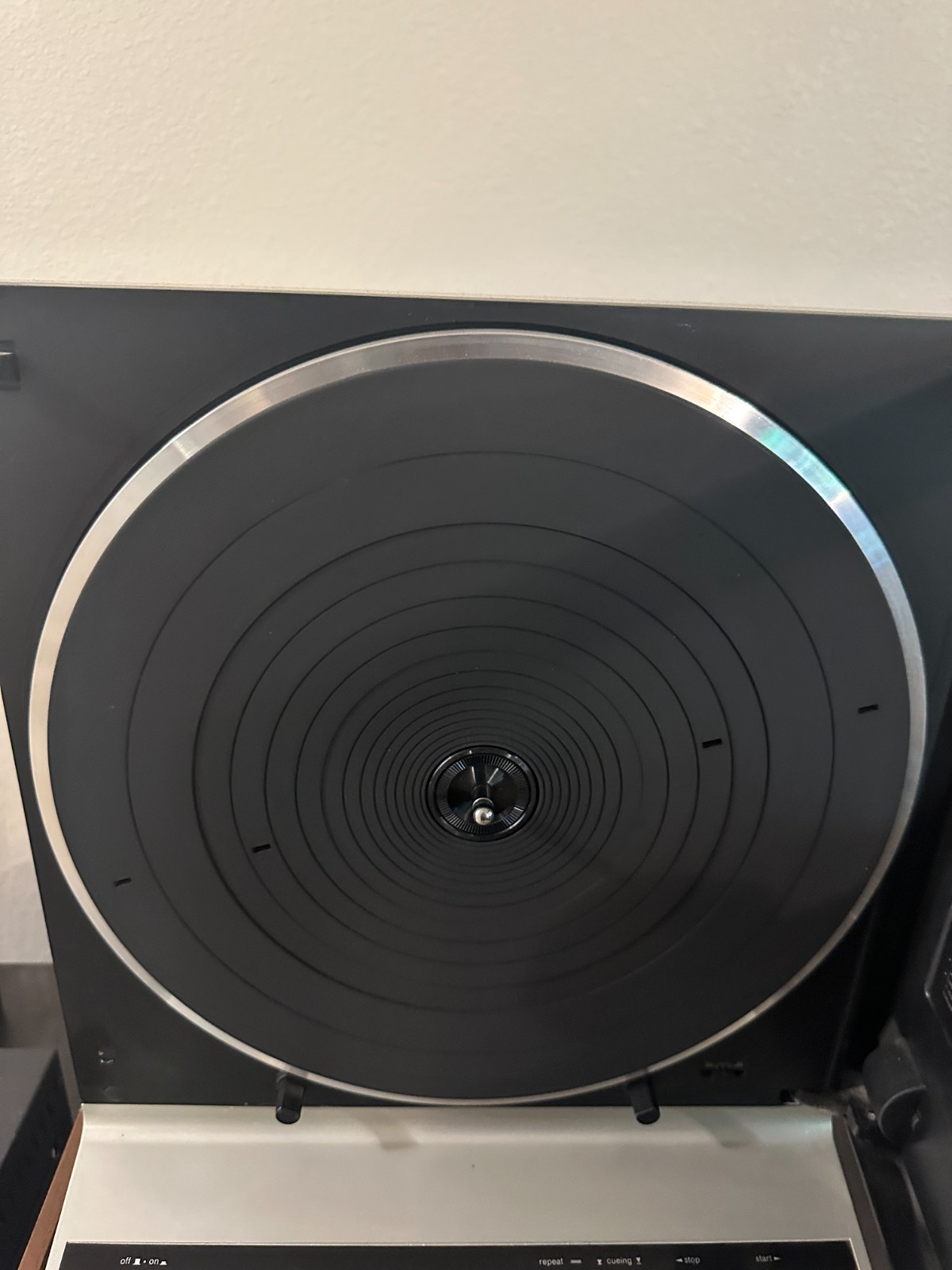 Technics SL-V5 Vertical Upright Turntable TESTED/WORKS Beauty RARE One Owner