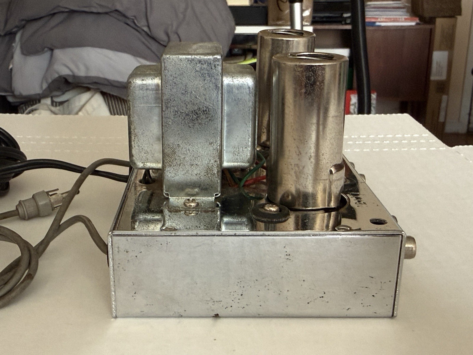 Olson AM-221 Tube Stereo Phono Pre Amplifier PreAmp. Tested And Working.