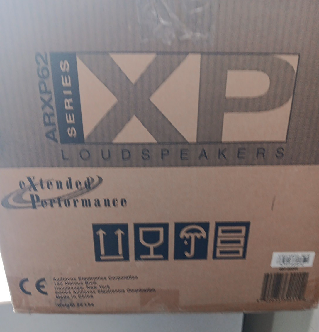 Pair of Acoustic Research Extended Performance Loud speakers XP series ARXP62