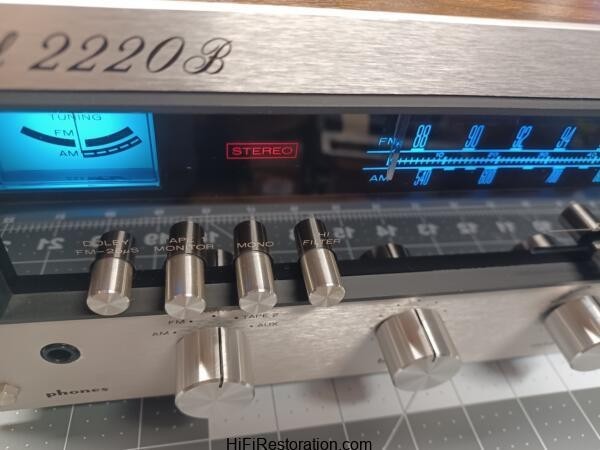 Marantz 2220B Stereo Receiver. REBUILD 2025 LED Upgrade w/ Original Packaging