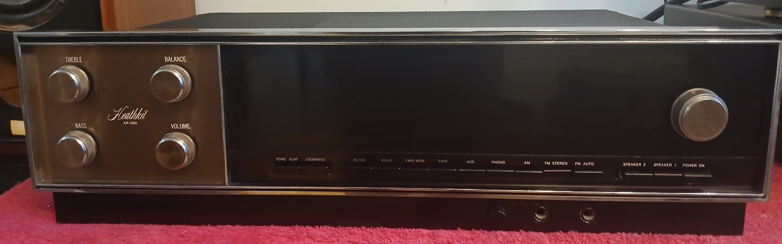 VINTAGE HEATHKIT AR-1500 AM/FM STEREO RECEIVER-THE FLAGSHIP-MINT-WORKS-SEE VIDEO