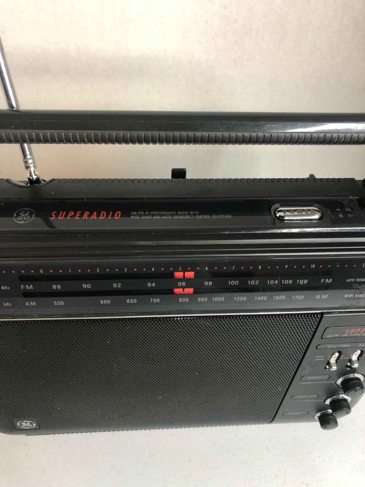 GE Superadio 7-2887A AM/FM Long-range (Tested)