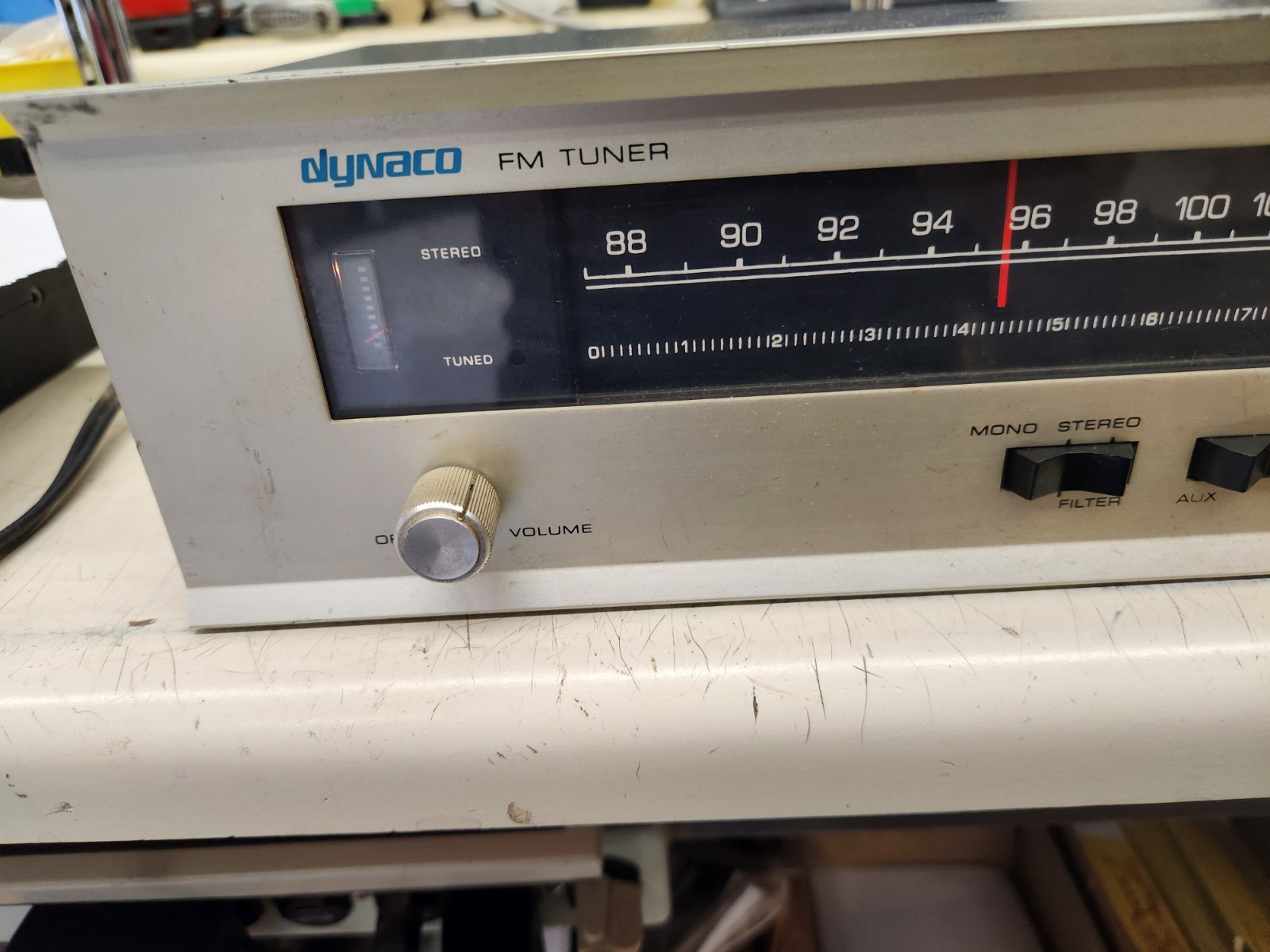 DYNACO FM-5 VINTAGE ANALOG FM STEREO TUNER, TECH SERVICED & TESTED