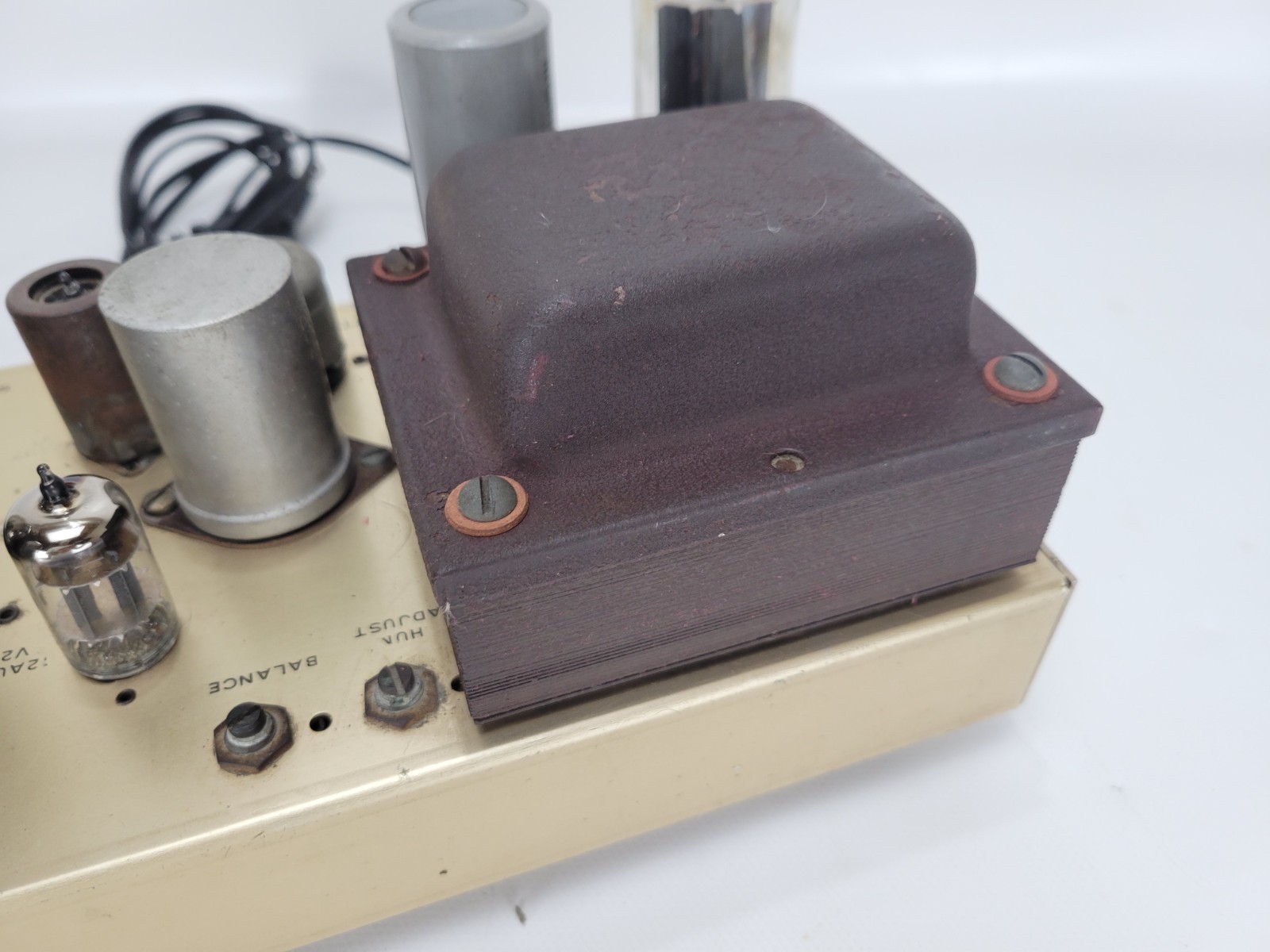 H.H. SCOTT TYPE 232 VINTAGE TUBE MONOBLOCK POWER AMPLIFIER TESTED WORKING