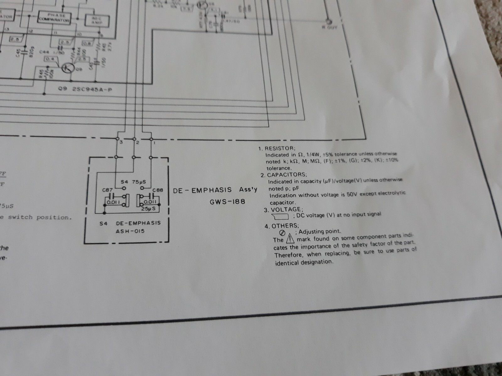 Pioneer TX-6800 Original Schematic
