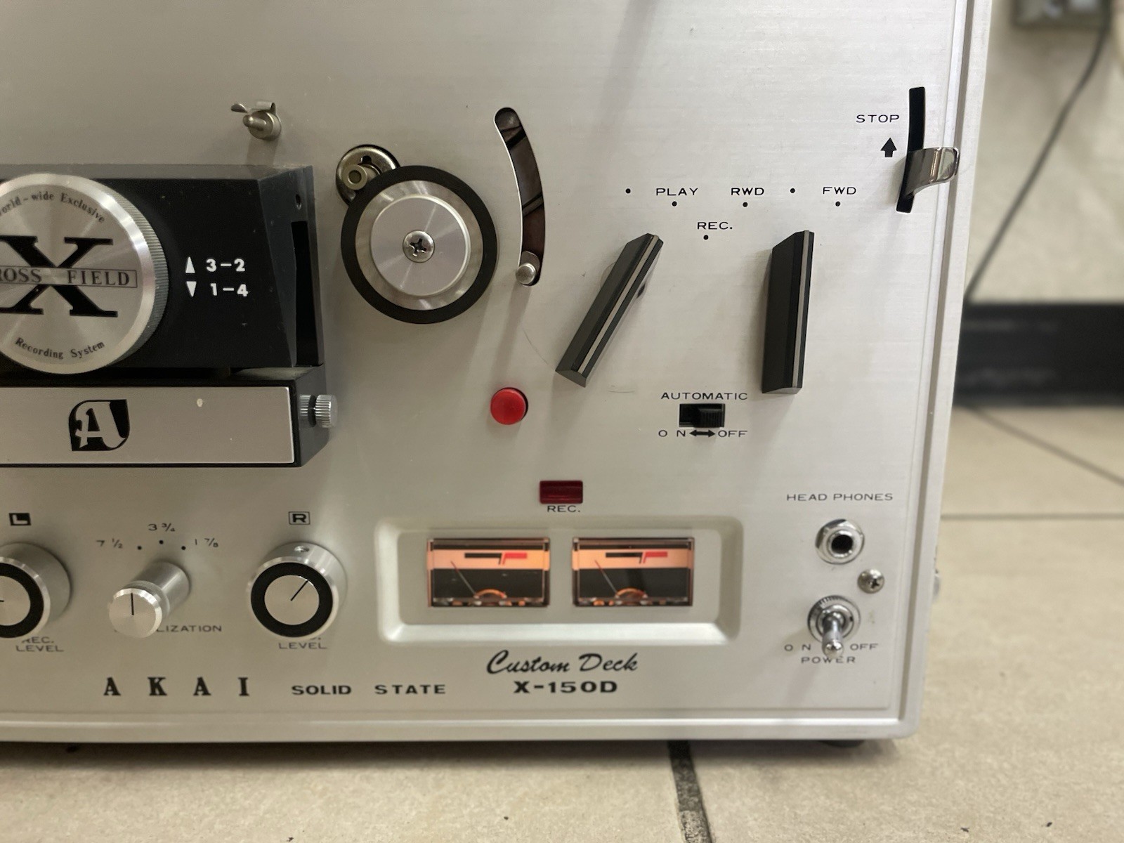 Vintage Akai X-150D Reel-to-Reel